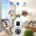 📸 كاميرا ذكية 360° بعدستين 💡 تركب بسهولة، 1080P + رؤية ليلية وتحكم من الهاتف 📱