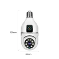 📸 كاميرا ذكية 360° بعدستين 💡 تركب بسهولة، 1080P + رؤية ليلية وتحكم من الهاتف 📱